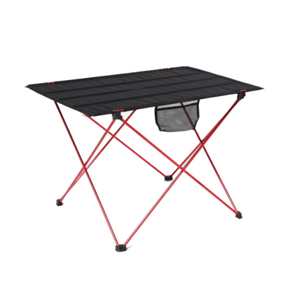 キャンプのための屋外の携帯用折るキャンプのテーブルのオックスフォードの軽量の折りたたみ式テーブル
