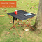 キャンプのための屋外の携帯用折るキャンプのテーブルのオックスフォードの軽量の折りたたみ式テーブル