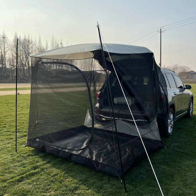 2000MM Oxford Outdoor Car Tent CCC 6kg Waterproofing Camper Trailer ผ้าใบ