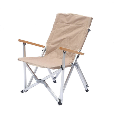 cadeiras de praia de dobramento de alumínio de pouco peso portáteis de acampamento das cadeiras 2.7kg exteriores de 69cm