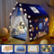 210D Oxford Indoor Play Tent Dengan Lampu Outdoor Kids Family Play House People