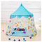 135 سنتيمتر لعبة التخييم في الهواء الطلق خيمة المحمولة داخلي أطفال الأميرة قلعة اللعب خيمة
