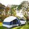 キャンプの防水SPAKYCEのための屋外車のテントを折る余暇SUV
