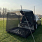 2000MM أكسفورد في الهواء الطلق سيارة خيمة CCC 6 كجم تسرب المياه العربة مقطورة قماش