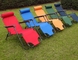 SS304余暇のリクライニングチェアのキャンプの屋外の椅子