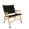صندلی چوبی 3 کیلوگرمی در فضای باز با استراحتگاه Odm آلومینیومی Kermit با ارتفاع قابل تنظیم کمپینگ
