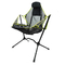 cadeiras exteriores de acampamento modernas de 3.5kg 116CM que dobram a cadeira de balanço da lua da praia