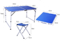 Alüminyum Alaşımlı Kamp Masa Sandalye Seti Bahçe Barbekü Katlanır Bahçe Masası ve Sandalyeler