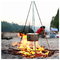 Picknicken 6 Menschen Lagerfeuer GRILL Ofen-Grill-Stativ-Topf-Aufhänger Feuer-Klammer-Aluminiumlegierung