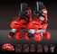 Ukuran XL XS PP PU Sepatu Roda Quad yang Dapat Disesuaikan Single Double Row Roller Skates